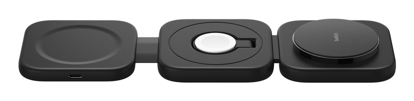 Belkin BoostCharge Pro Słuchawki, Smartfon, Smartwatch Czarny USB Bezprzewodowe ładowanie Szybkie ładowanie Wewnętrzna