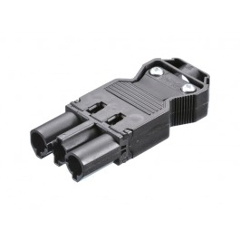 Bachmann Appliance plug GST18/3 - wtyczka Czarny