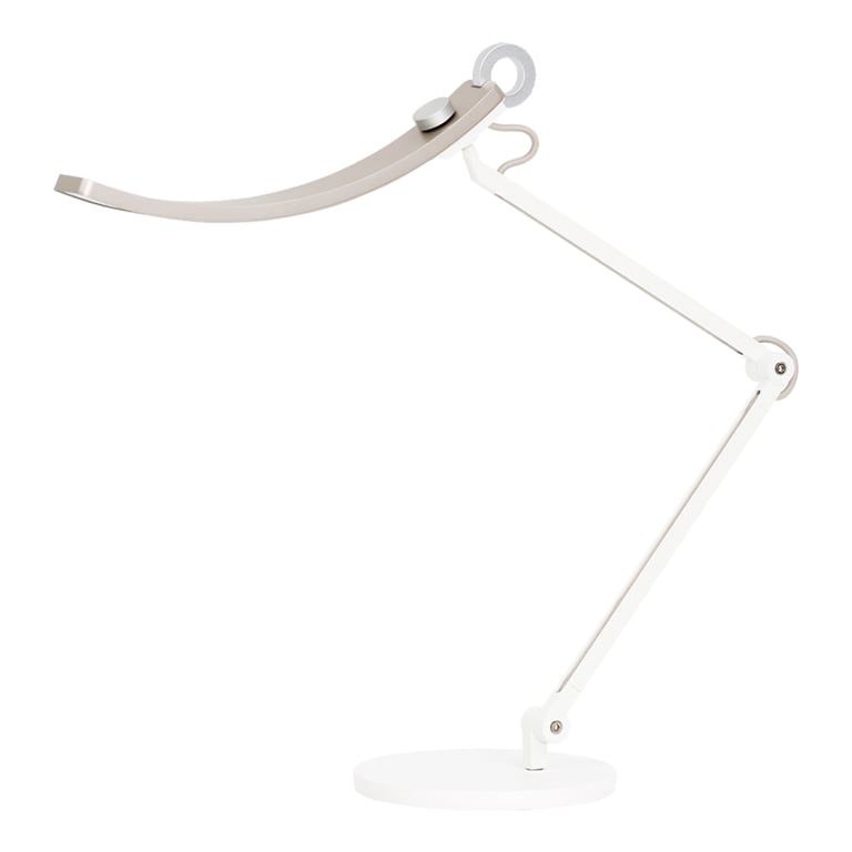 BenQ 9H.W3PWT.EST lampa stołowa Niewymienialne źródło światła 18 W LED G Złoto, Biały