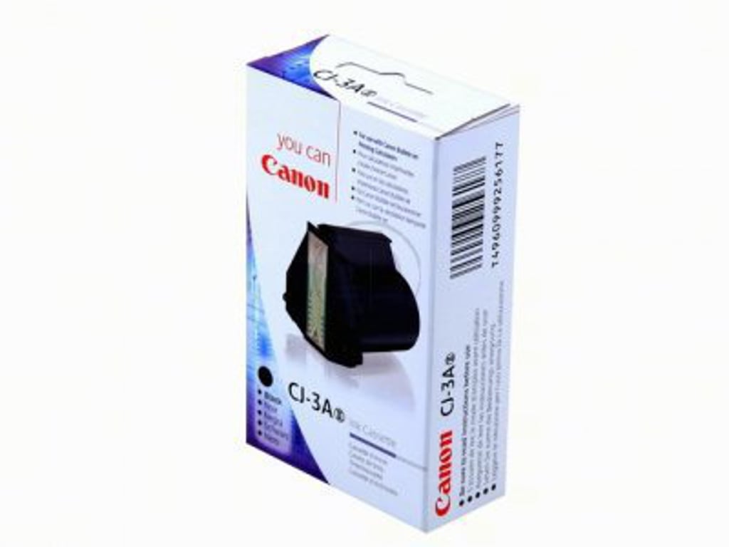 Canon CJ-3A II nabój z tuszem 1 szt. Oryginalny Standardowa wydajność Czarny