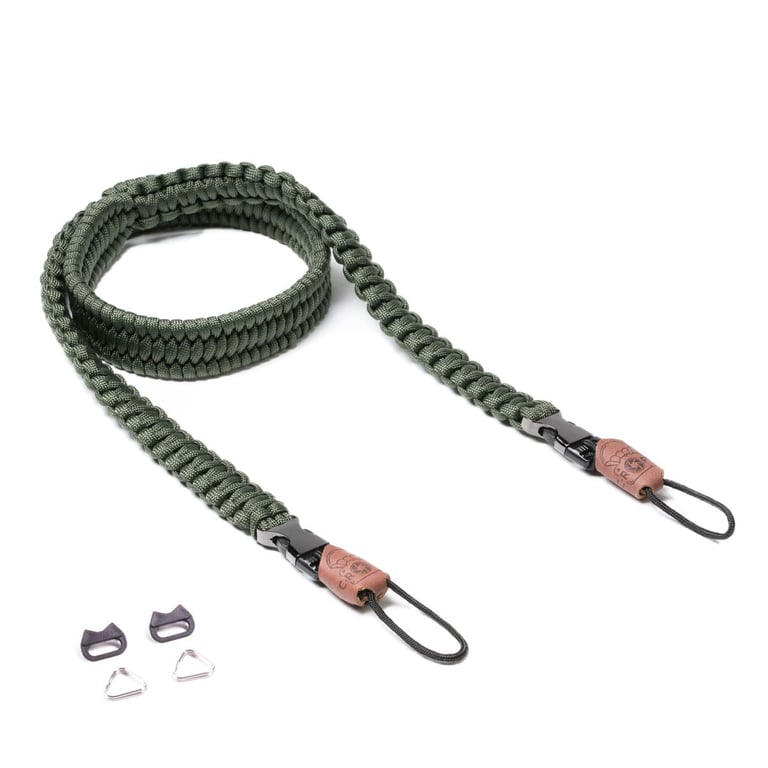 C-Rope Traveler pasek Aparat cyfrowy Nylon Oliwkowy