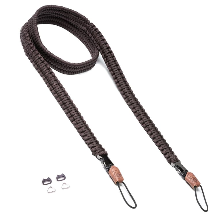 C-Rope Traveler pasek Aparat cyfrowy Nylon Brązowy
