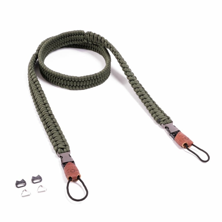 C-Rope Traveler pasek Aparat cyfrowy Nylon Oliwkowy