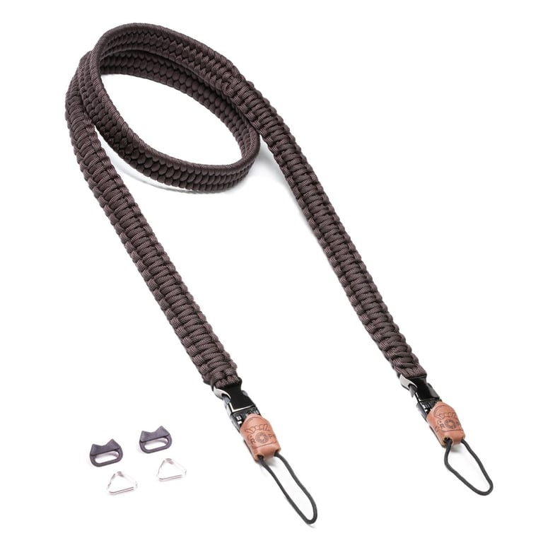 C-Rope Traveler pasek Aparat cyfrowy Nylon Brązowy