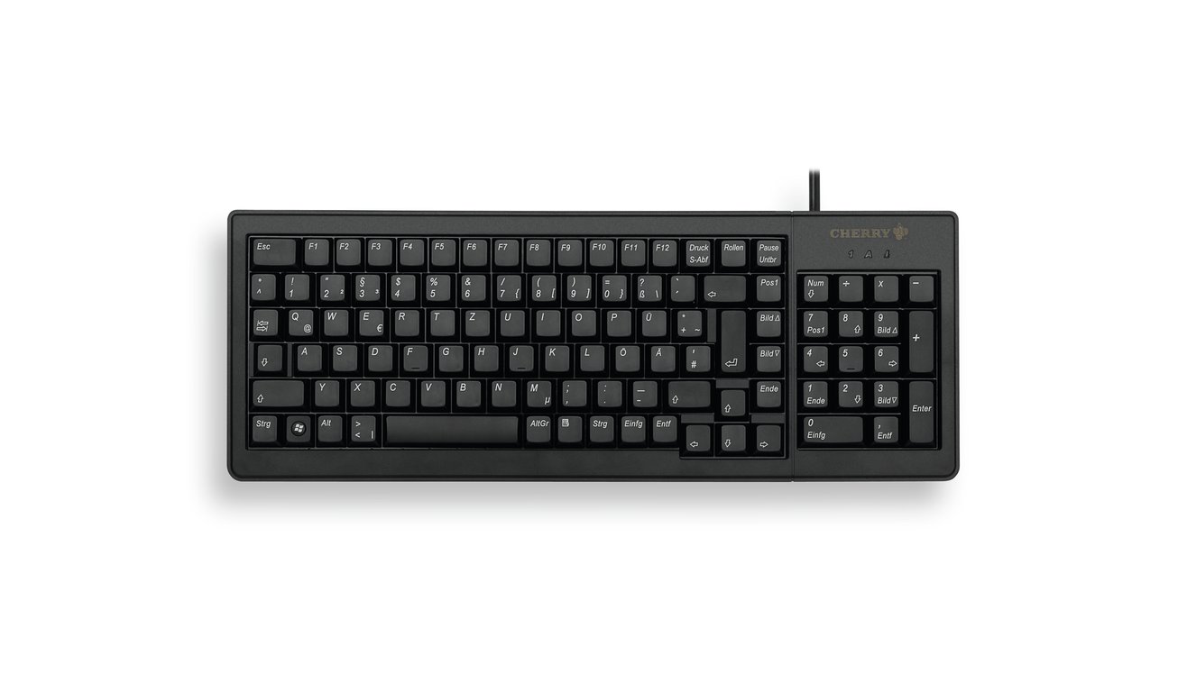 CHERRY XS Complete klawiatura USB QWERTY British English Czarny G84-5200LCMGB-2