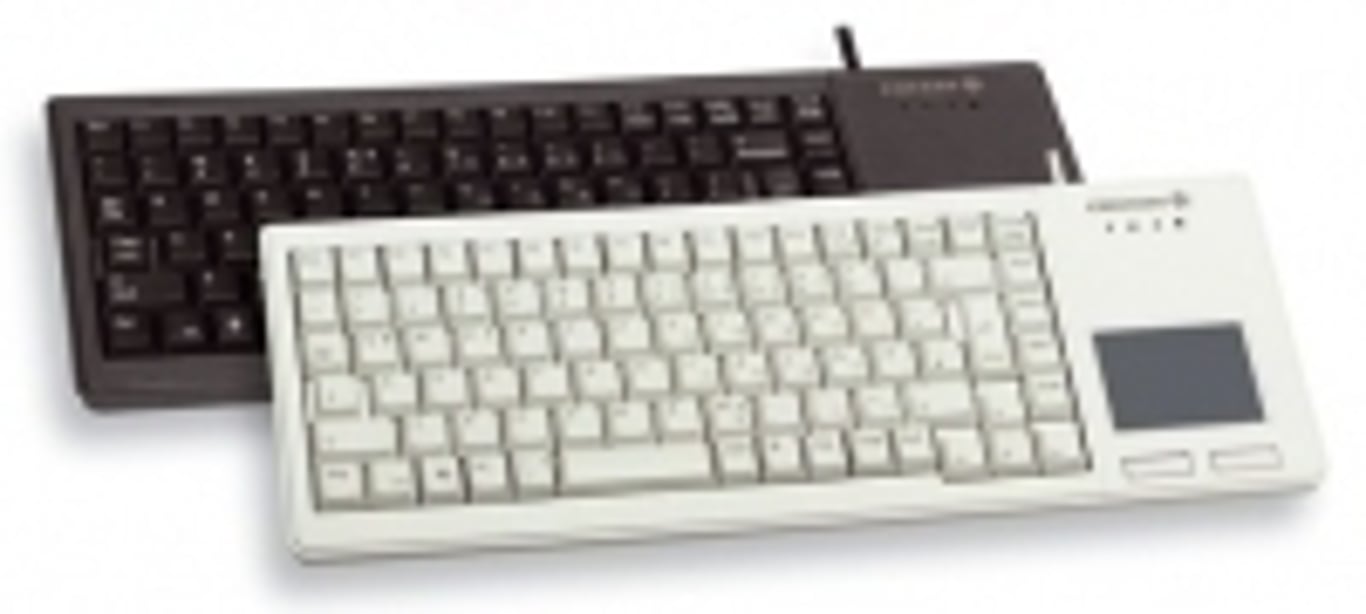 CHERRY XS Touchpad KB klawiatura PS/2 Czarny G84-5500LUMBE-2