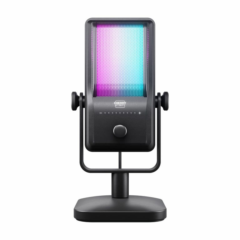 CHERRY NGALE R Czarny Mikrofon stołowy