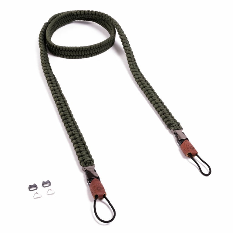C-Rope Traveler pasek Aparat cyfrowy Nylon Oliwkowy