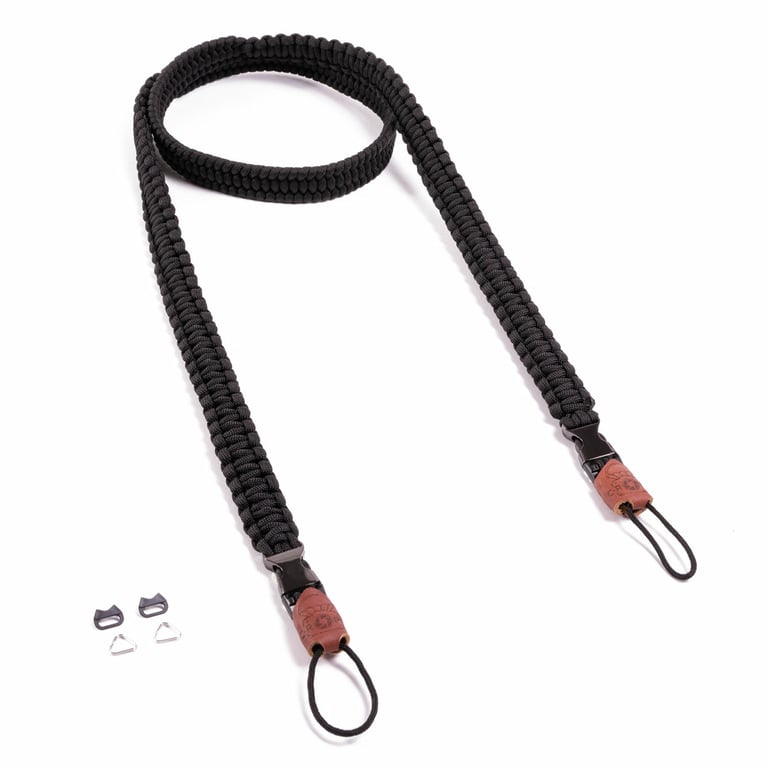 C-Rope Traveler pasek Aparat cyfrowy Nylon Czarny