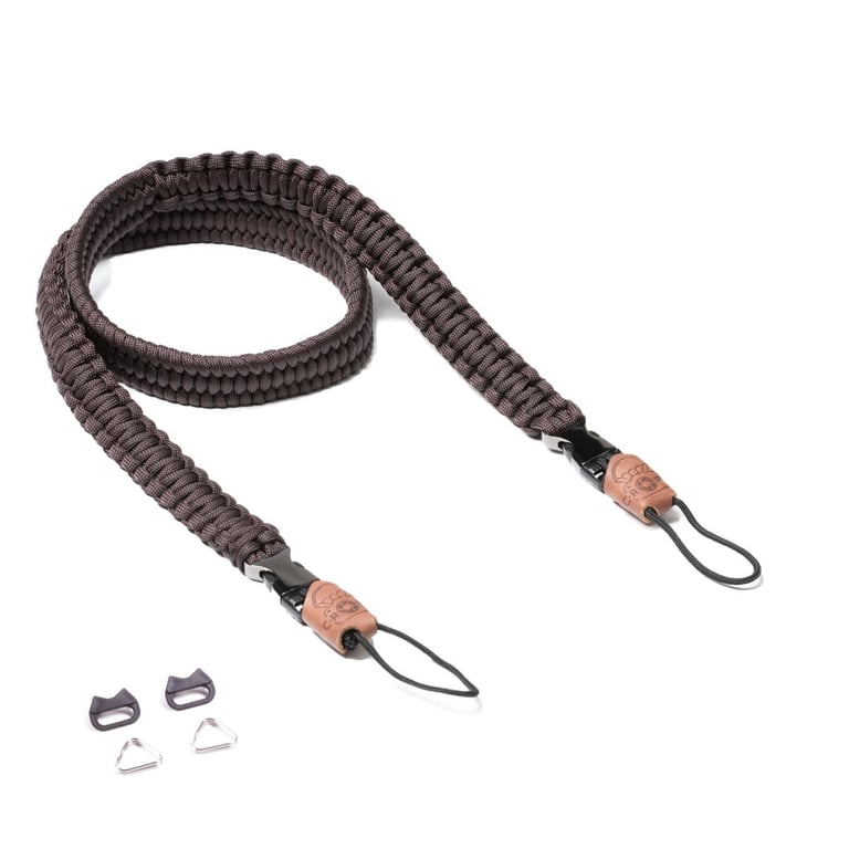C-Rope Traveler pasek Aparat cyfrowy Nylon Brązowy