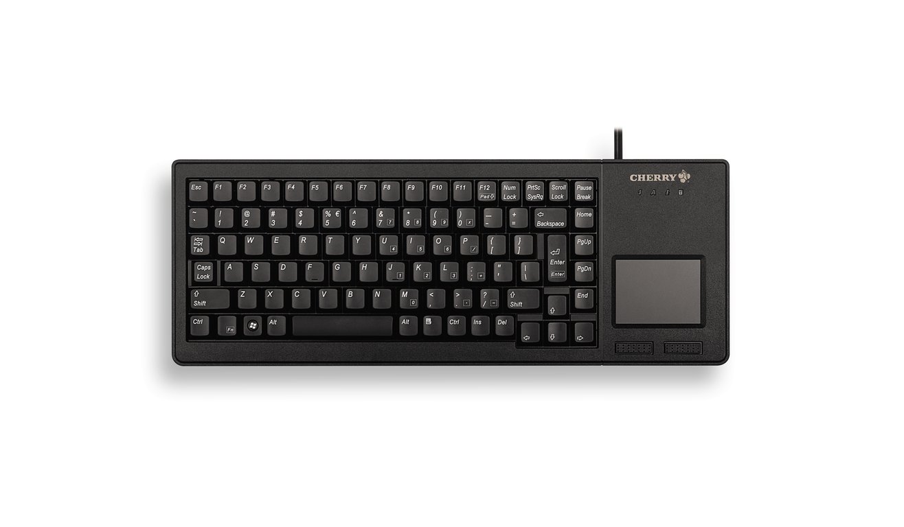 CHERRY XS Touchpad G84-5500 klawiatura USB QWERTY Skandynawia Czarny G84-5500LUMPN-2
