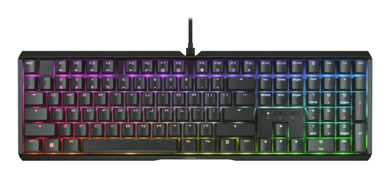 CHERRY XTRFY MX 3.1 klawiatura Gaming USB QWERTY Angielski Czarny G80-3890HIAUS-2