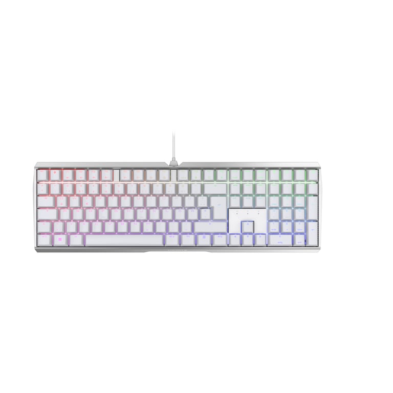 CHERRY MX 3.0S RGB klawiatura USB QWERTZ Niemiecki Biały G80-3874LUADE-0