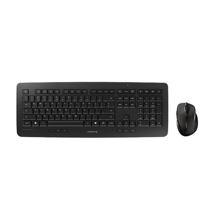 CHERRY DW 5100 klawiatura RF Wireless Czeski, Słowacki Czarny JD-0520CS-2