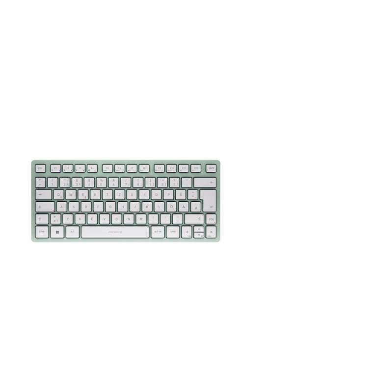 CHERRY KW 7100 MINI BT klawiatura Bluetooth QWERTZ Niemiecki Miętowy JK-7100DE-18