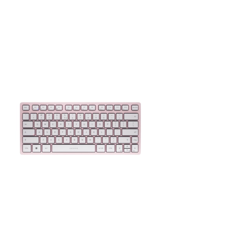 CHERRY KW 7100 MINI BT klawiatura Bluetooth QWERTY Angielski Różowy JK-7100EU-19