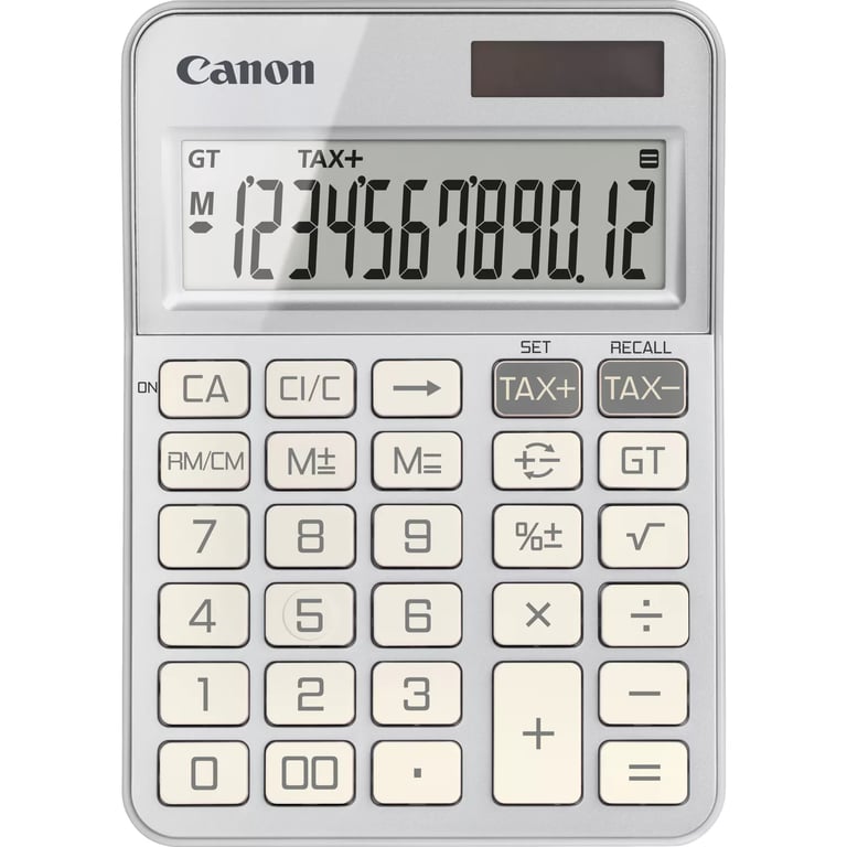 Canon KS-125KB kalkulator Komputer stacjonarny Podstawowy kalkulator Srebrny
