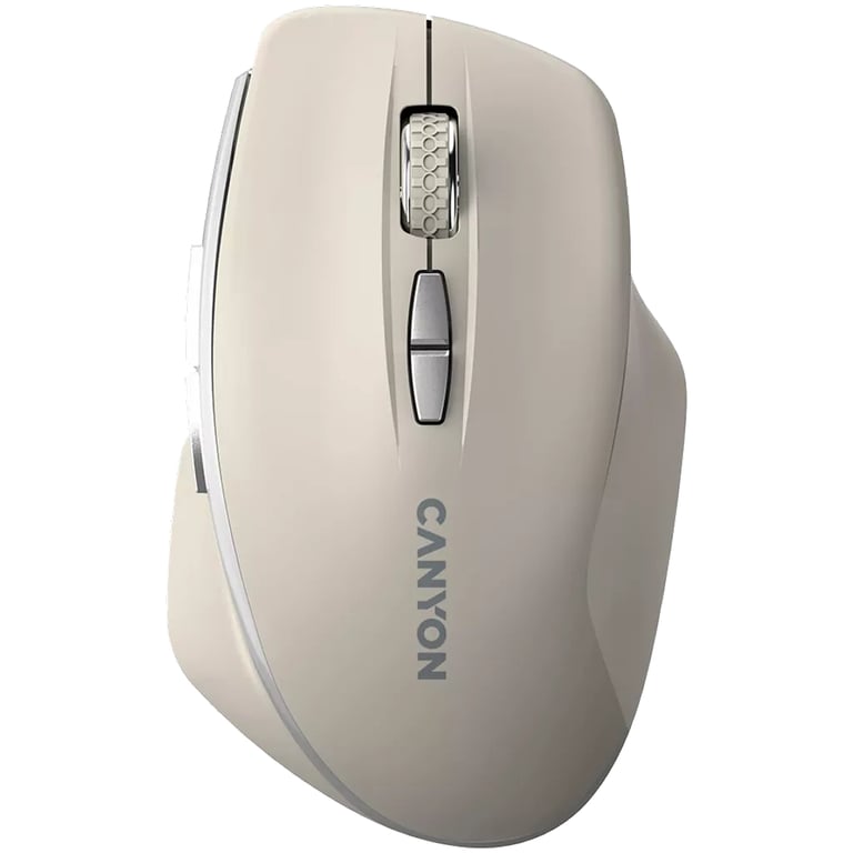 Canyon pel MW-21 BlueLED 7buttons Wireless Cosmic Latte RF Wireless Optyczny 1600 DPI CNS-CMSW21CL