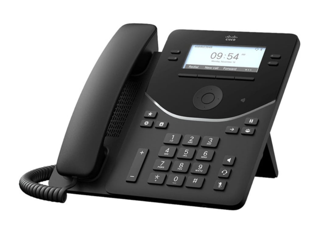Cisco DP-9841-K9= telefon VoIP Czarny 4 linii LCD