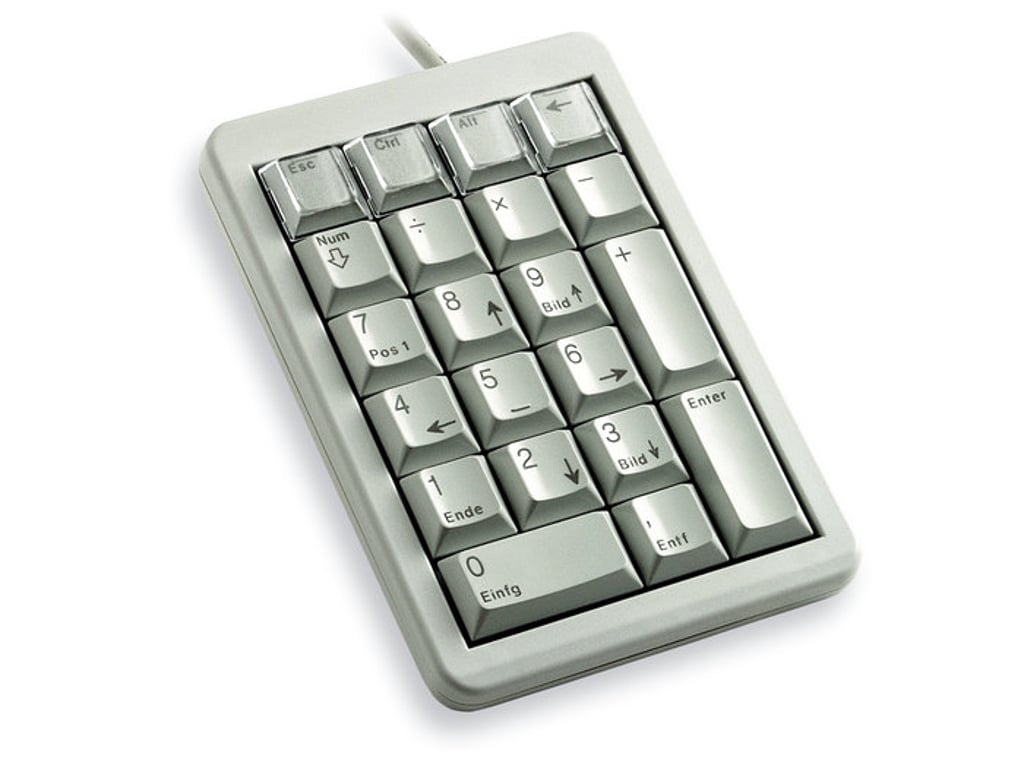 CHERRY G84-4700 klawiatura numeryczna Notebook/PC USB Szary G84-4700LUCUS-0