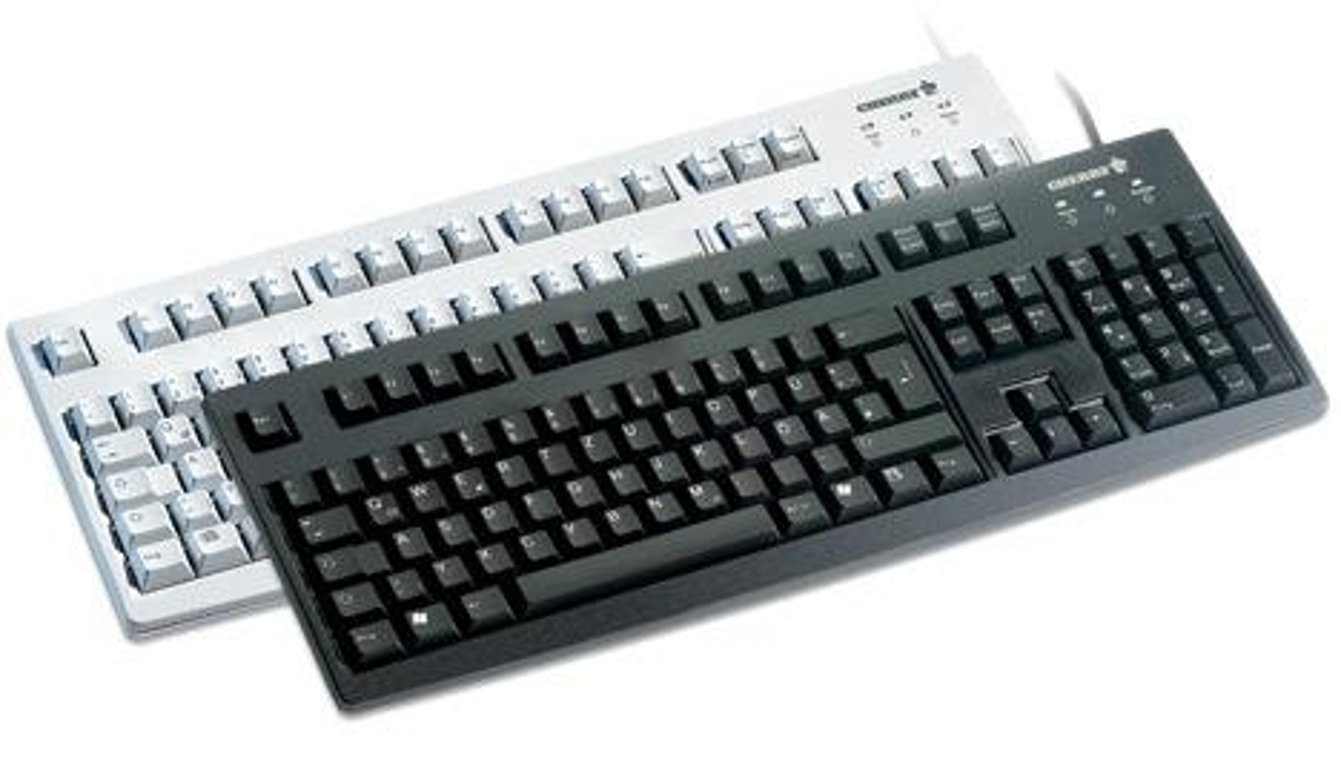 CHERRY Comfort keyboard USB, black, ES klawiatura QWERTY Czarny G83-6105LUNES-2