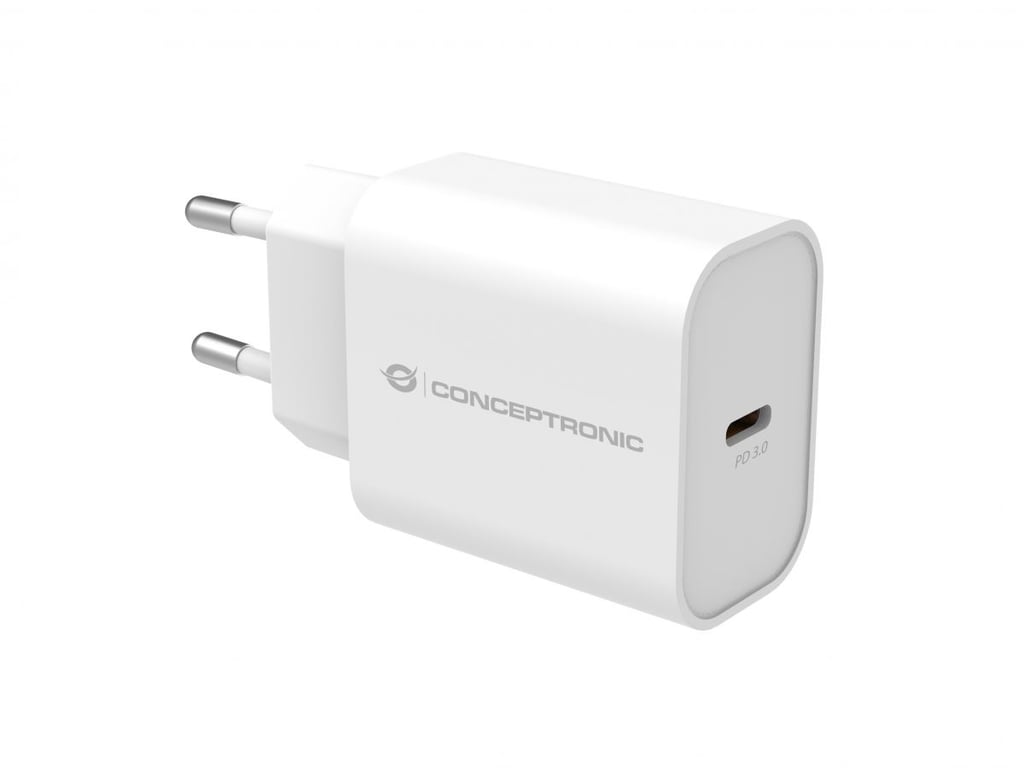 Conceptronic ALTHEA07W ładowarka do urządzeń przenośnych Uniwersalne Biały Prąd przemienny Wewnętrzna