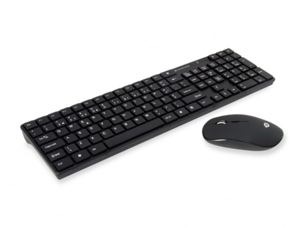 Conceptronic Orazio klawiatura Dołączona myszka RF Wireless AZERTY Portugalski Czarny