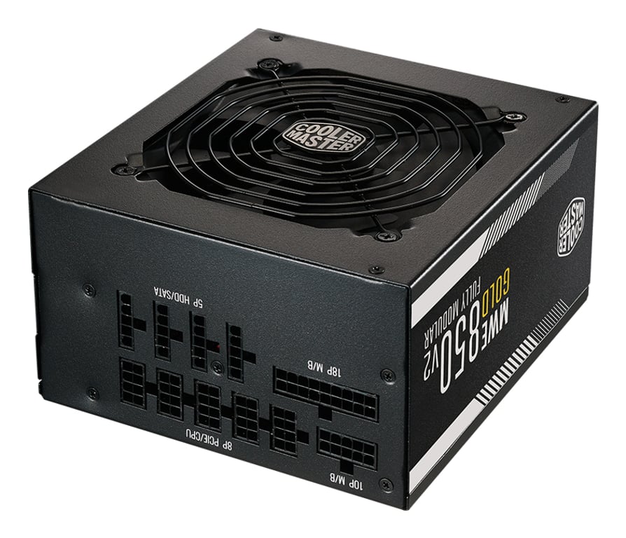 Cooler Master MWE Gold 850 V2 ATX 3.1 moduł zasilaczy 850 W 24-pin ATX Czarny