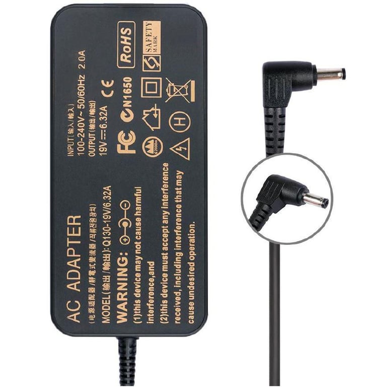 CoreParts MBXAS-GAM001 adapter zasilający/ inwentor Wewnętrzna 120 W Czarny