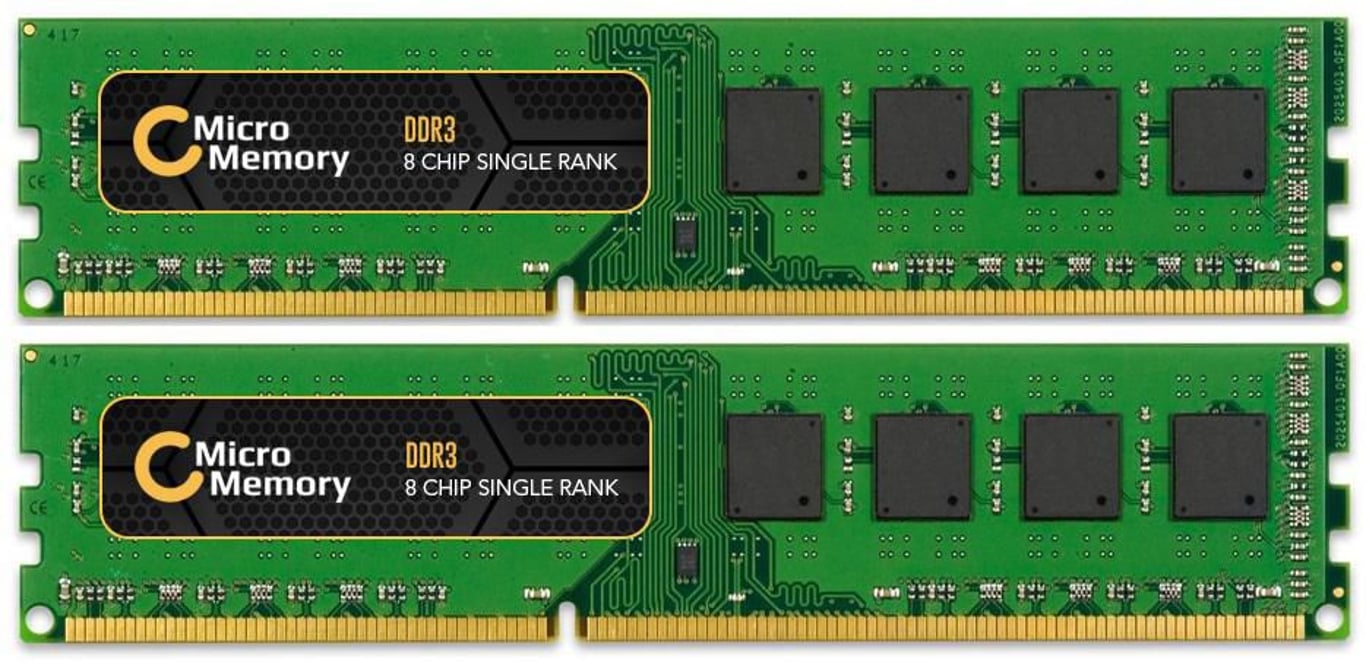 CoreParts MMKN043-8GB moduł pamięci 2 x 4 GB DDR3 1600 MHz