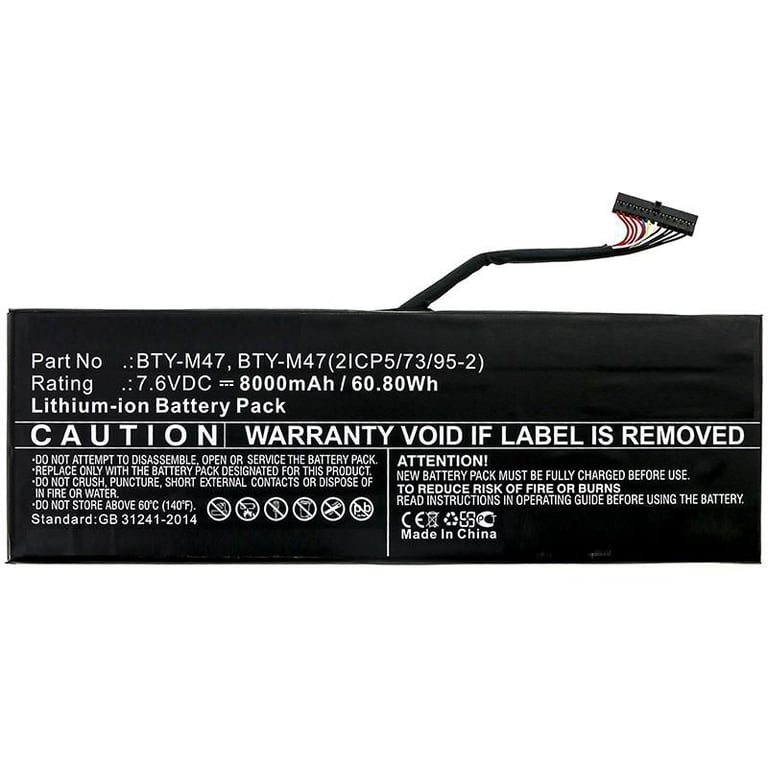 CoreParts MBXMSI-BA0009 części zamienne do notatników Bateria