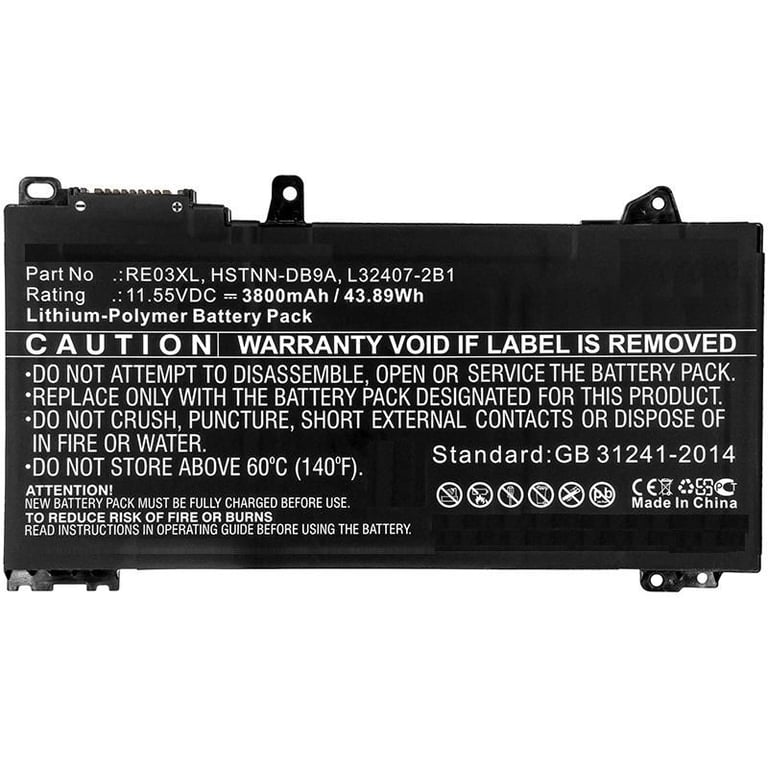 CoreParts MBXHP-BA0213 części zamienne do notatników Bateria