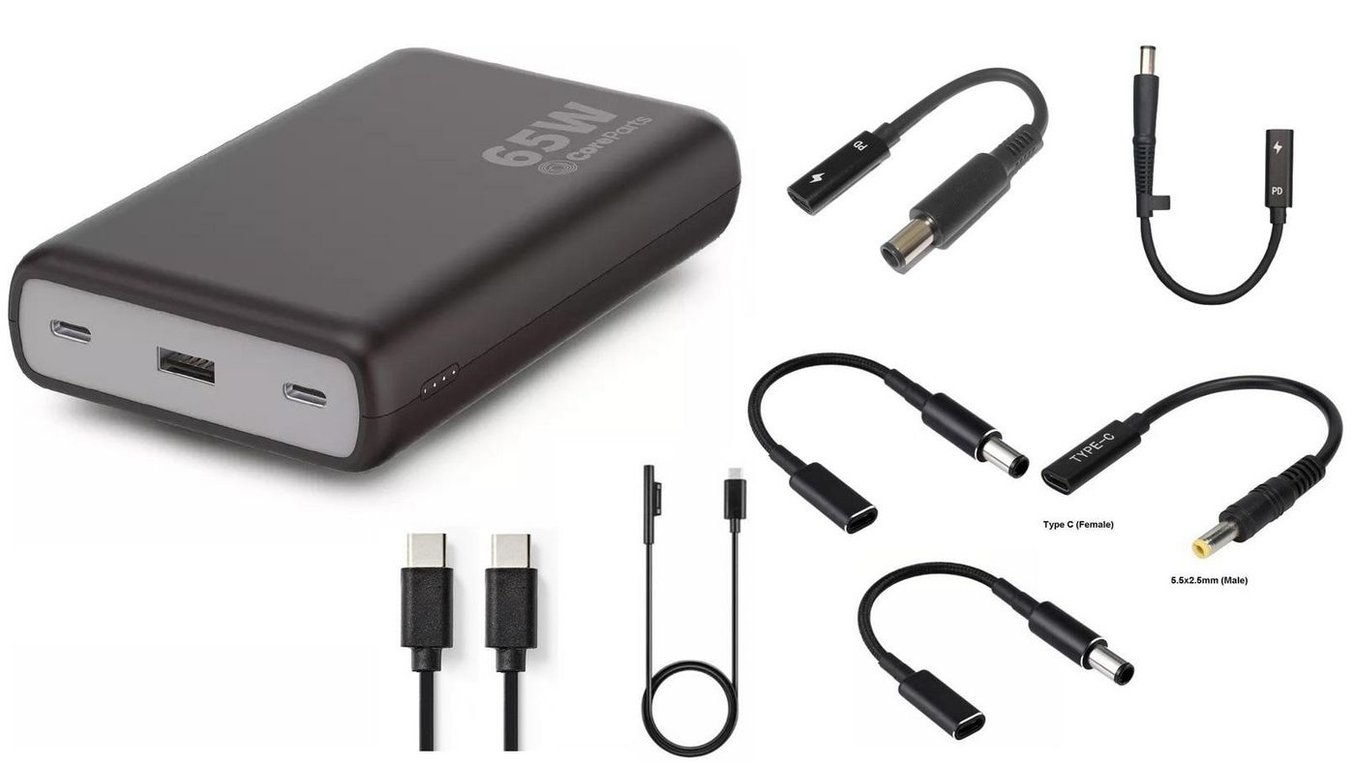 CoreParts MBXPOS-BA0522 Litowo-jonowa (Li-Ion) 20000 mAh Czarny