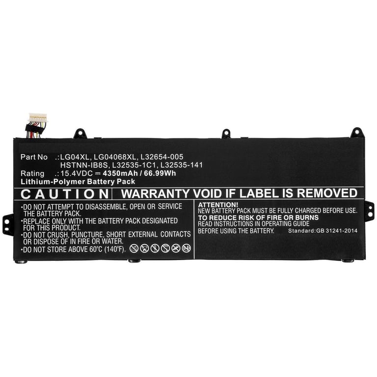 CoreParts MBXHP-BA0243 części zamienne do notatników Bateria