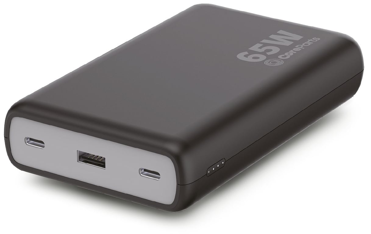 CoreParts W126091221 Litowo-jonowa (Li-Ion) 20000 mAh Czarny