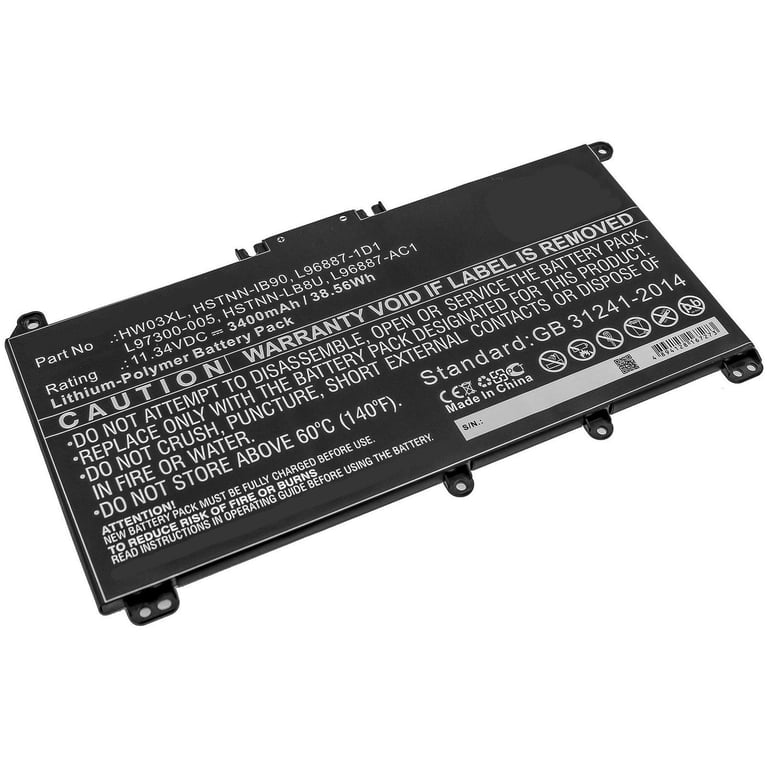 CoreParts MBXHP-BA0282 części zamienne do notatników Bateria