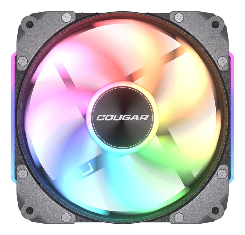 COUGAR Gaming CF-APR12HB-RGB Obudowa komputera Wentylator 12 cm Czarny 1 szt.