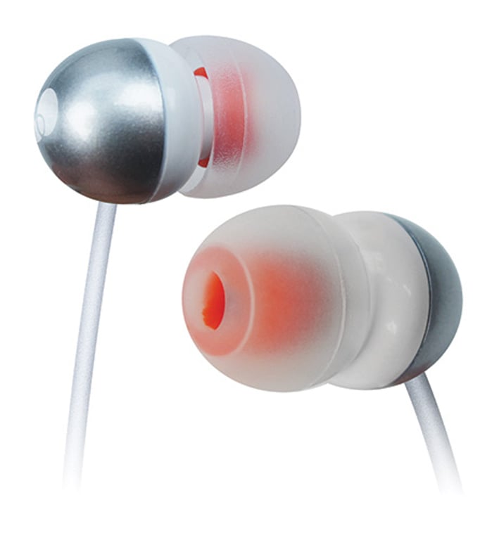 Cygnett SpaceBuds Słuchawki Przewodowa Douszny Muzyka Srebrny