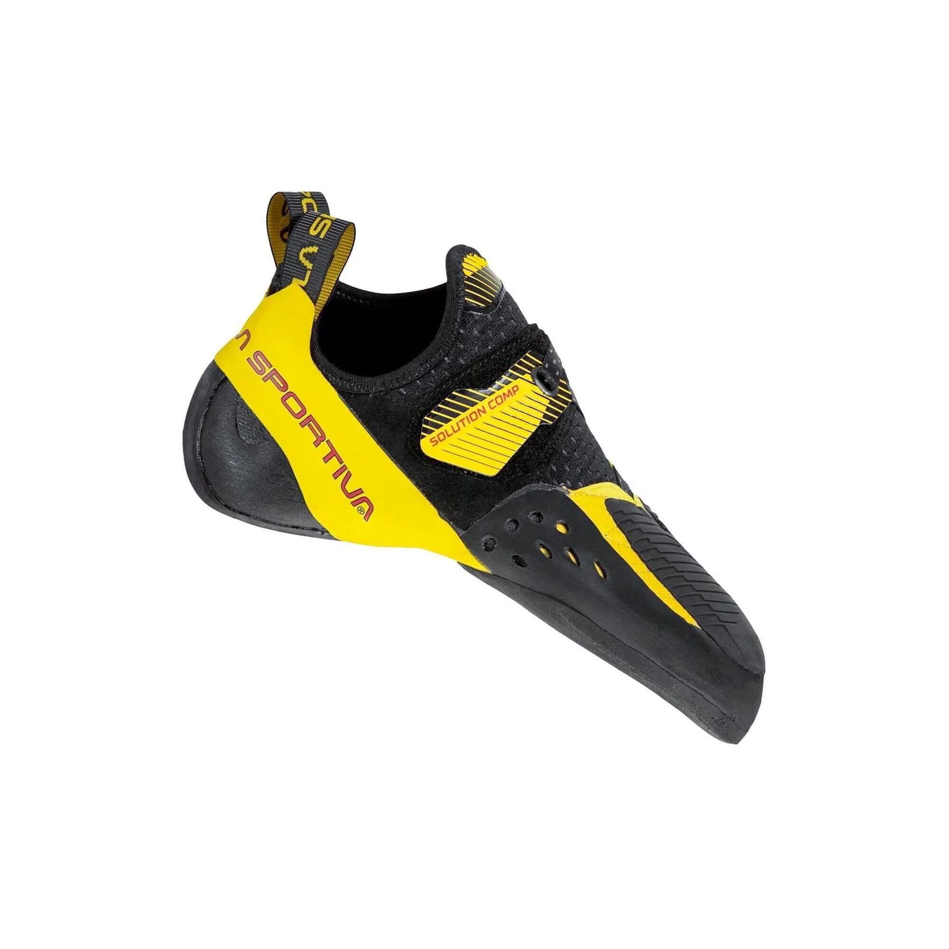 Buty wspinaczkowe La Sportiva Solution Comp - yellow/black