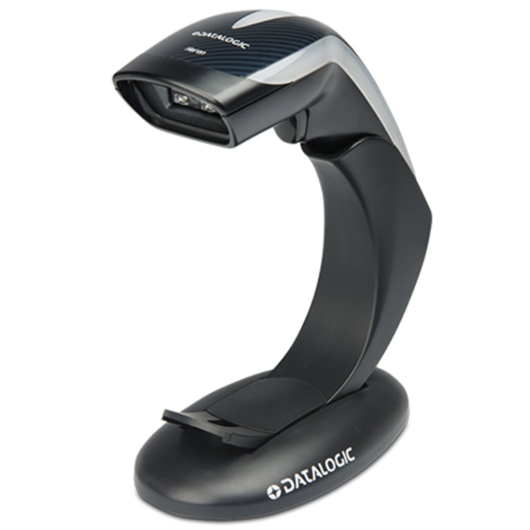 Datalogic Heron HD3430 Kit Ręczny czytnik kodów kreskowych 1D/2D CMOS Czarny, Srebrny