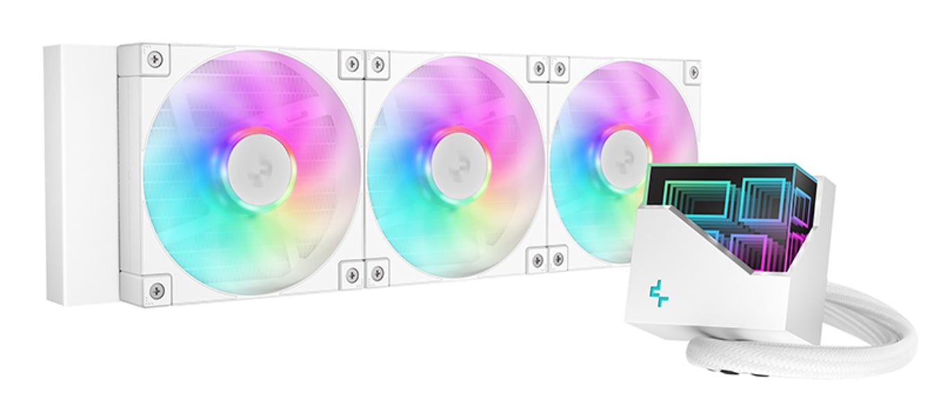 DeepCool LT360 Procesor Chłodnica cieczy all-in-one 12 cm Biały 1 szt.