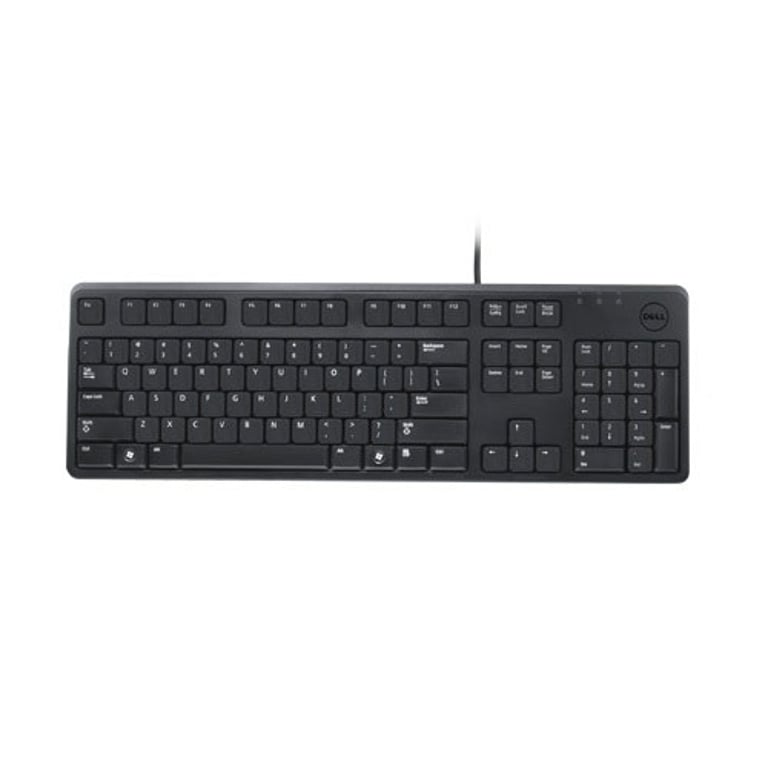 DELL KB212-B klawiatura Uniwersalne USB Angielski Czarny 331-9597