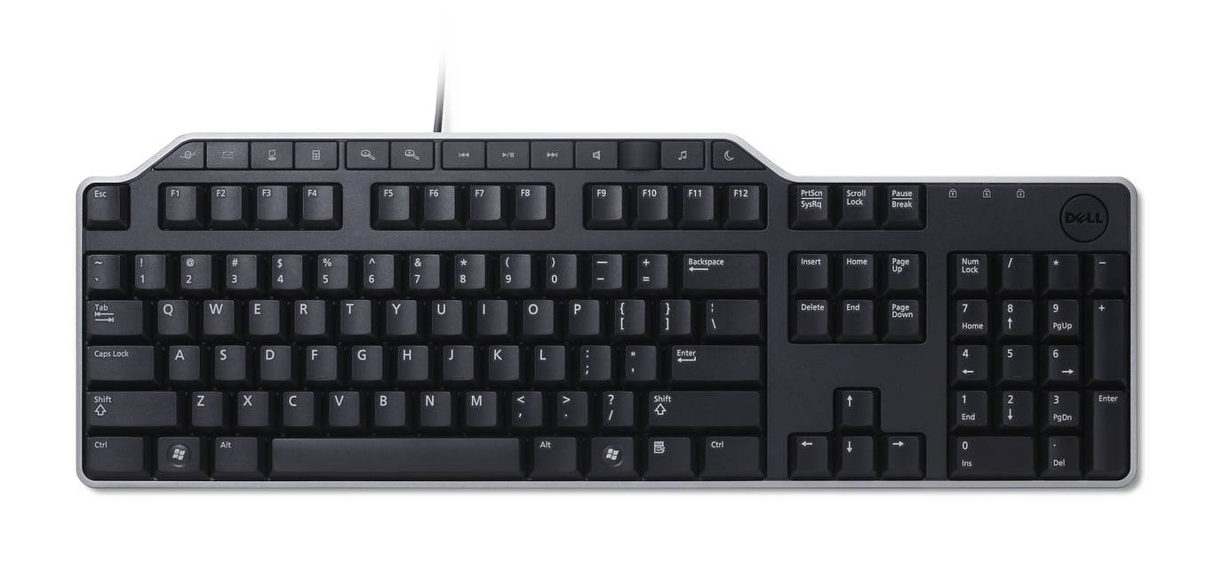 DELL KB522 klawiatura USB QWERTZ Czeski, Słowacki Czarny KB522-BKB-CSK