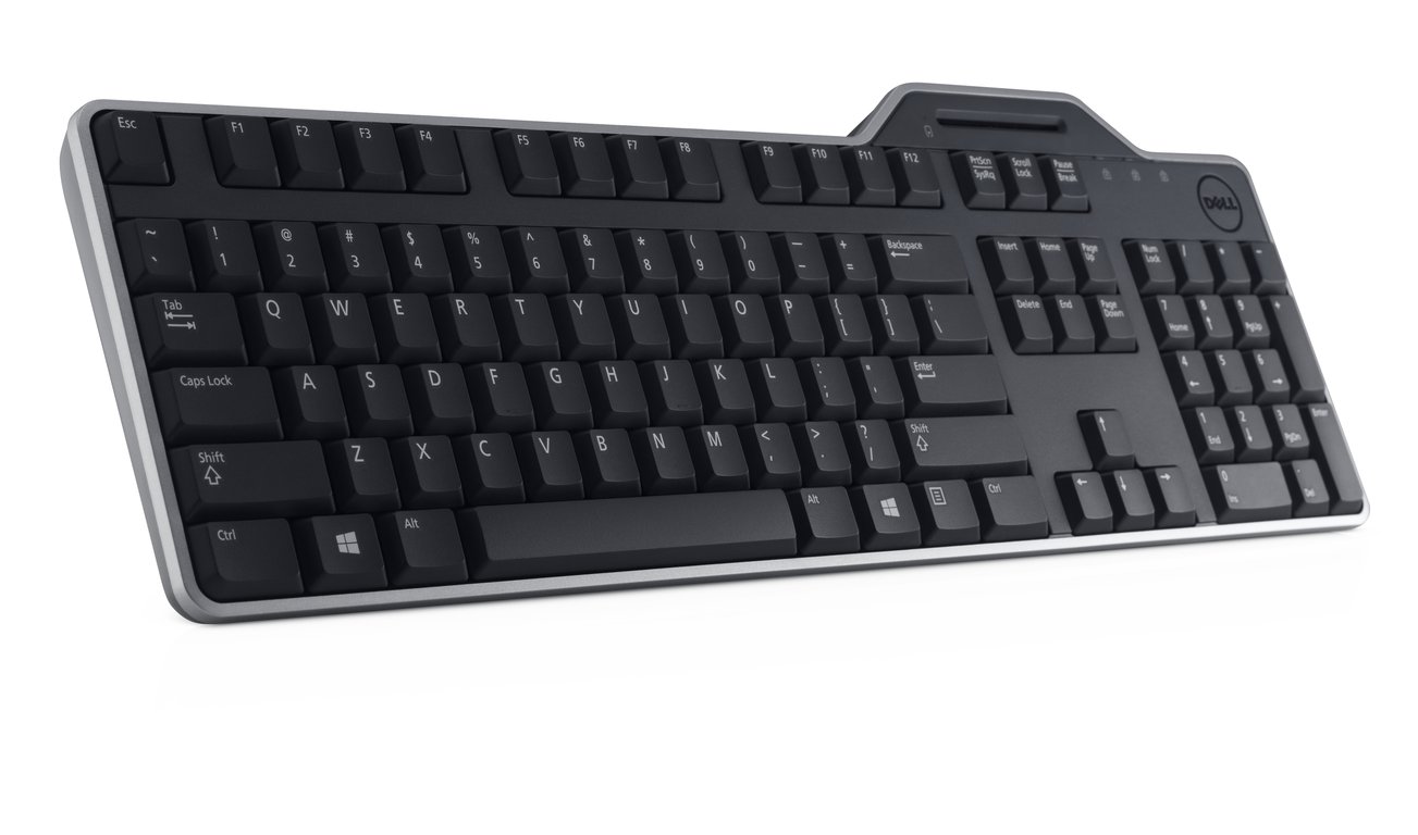 DELL KB813 klawiatura USB QWERTZ Czeski, Słowacki Czarny KB813-BKB-CSK