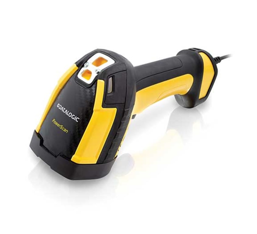 Datalogic PD9630-HPK2 czytnik kodów kreskowych Ręczny czytnik kodów kreskowych 1D/2D Czarny, Żółty