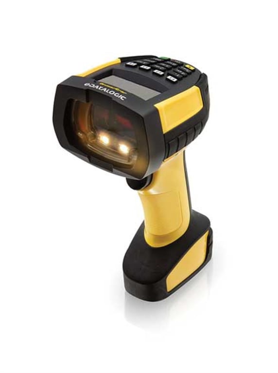 Datalogic PM9600-DKHP433RB czytnik kodów kreskowych Ręczny czytnik kodów kreskowych 1D/2D Laser Czarny, Żółty