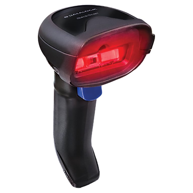 Datalogic QD2220-BKK1 czytnik kodów kreskowych Ręczny czytnik kodów kreskowych 1D LED Czarny