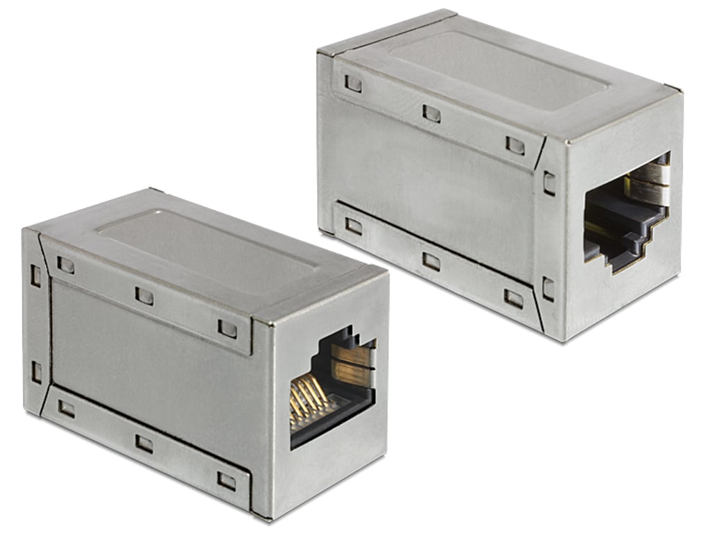 DeLOCK 86140 zmieniacz płci / kabli RJ45 Srebrny