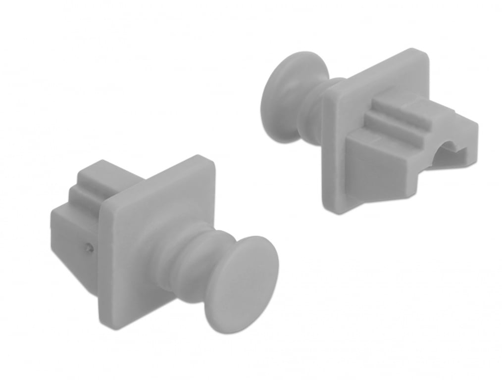 DeLOCK 86508 portowa osłona płytowa 10 szt. RJ-45