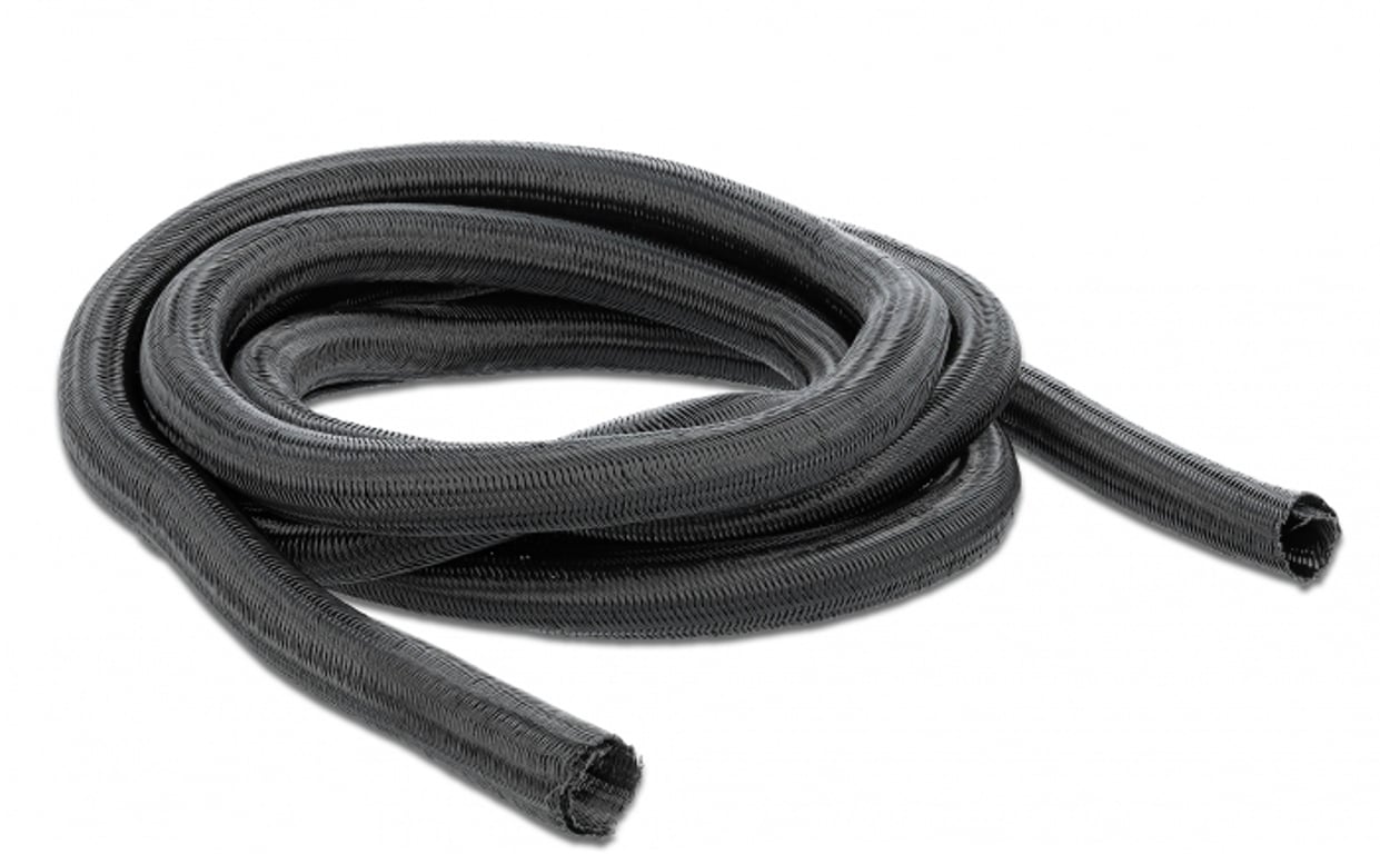 DeLOCK 18852 ochrona kabla Zarządzanie kablami Czarny